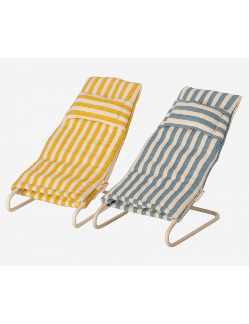 Strandstoeltjes (set van 2) | muisjes