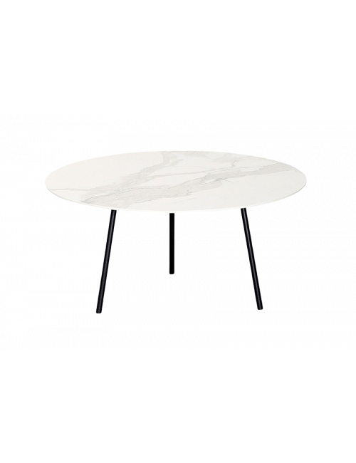 Coffee Table George 70 cm | ceramic  calacatta