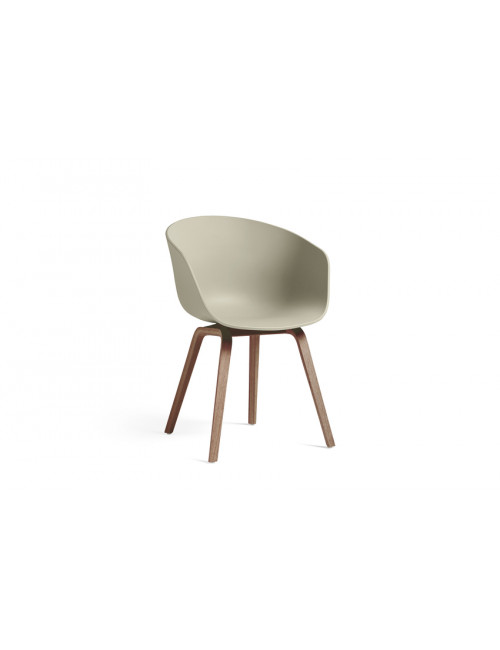 AAC 22 stoel | walnoot/pastel green
