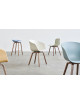 AAC 22 stoel | walnoot/dusty blue