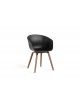 AAC 22 stoel | walnoot/zwart