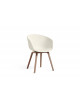 AAC 22 stoel | walnoot/cream