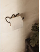 Curvature Toilet Paper Holder | black