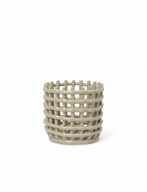 Ceramic Mand Small | cashmere