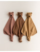 Knuffeldoekje Teddy Tokki | terracotta