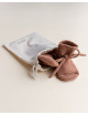 Slofjes Baby Booties | terracotta