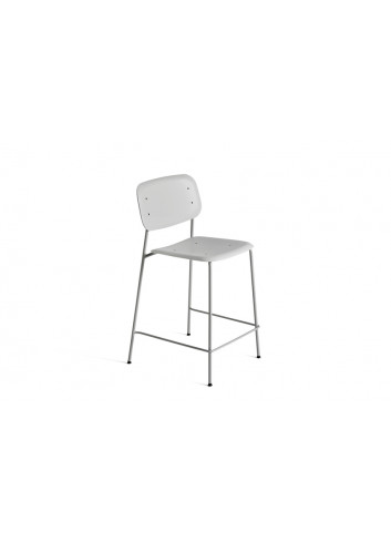Barstoel Laag Soft Edge P10 | soft grey