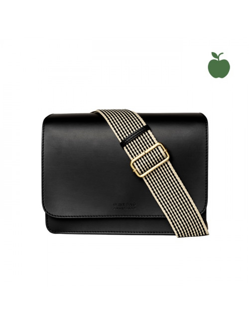 Handtas Audrey | black apple leather