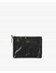 Large Pouch | black marble