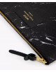 Large Pouch | black marble