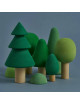 Houten Speelgoed | bos groen