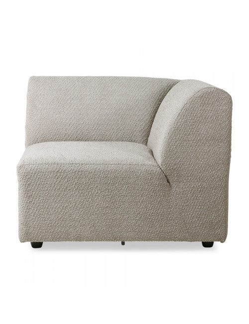 Jax Couch Element Right Corner | stone grey