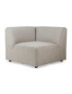 Jax Couch Element Right Corner | stone grey