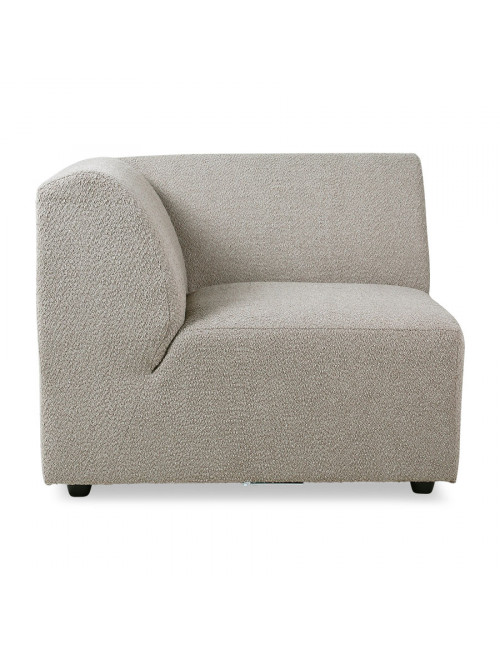 JAX Couch Element Left Corner | stone grey