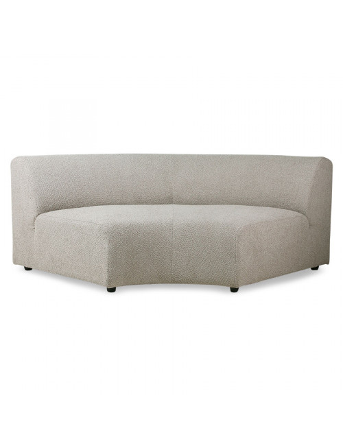 Jax Couch Round Element | stone grey