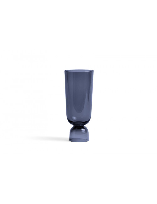 Bottoms Up Vase | navy blue