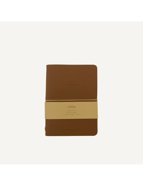 Notebook M | vegan leather/oak