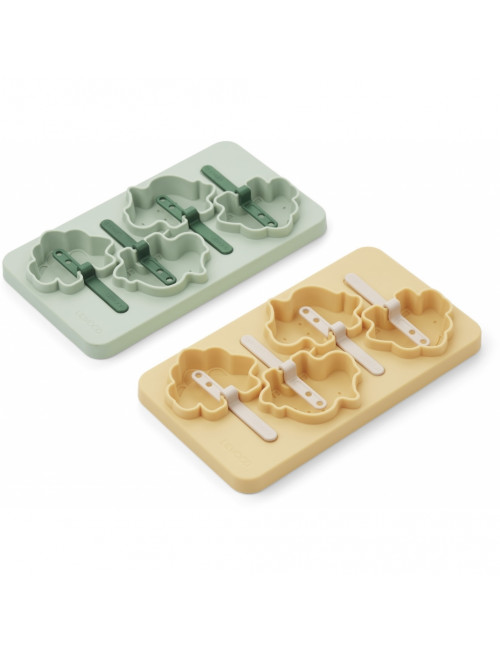 Manfred Ice Popsicle Moulds | dino/dusty mint multi mix