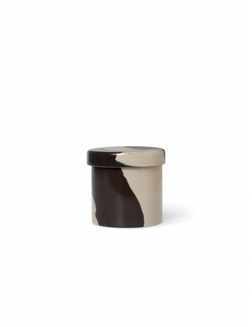 Inlay Pot | small/sand/brown