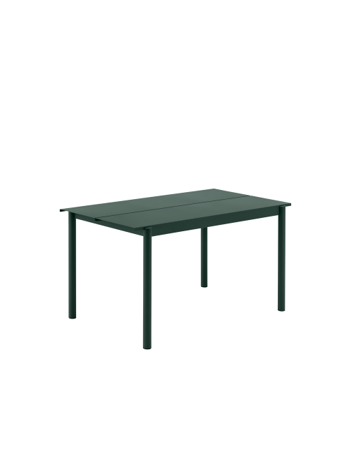 Linear Steel Table | 140cm/dark green
