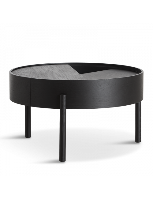 Arc Side Table 66cm | black