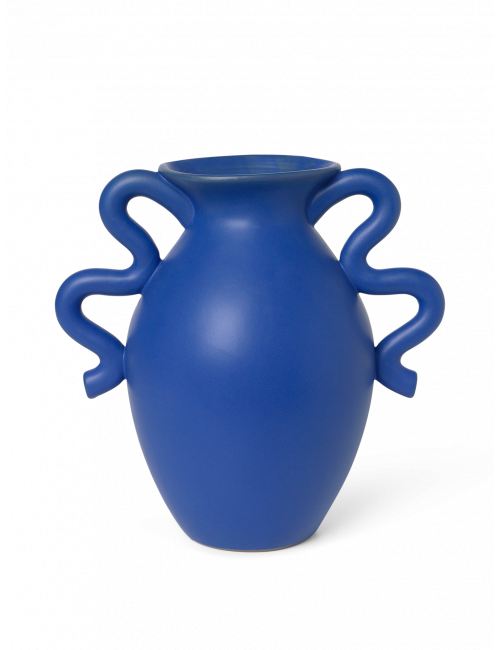 Verso Vase | bright blue