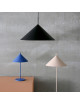 Metalen Tafellamp Triangle | medium/blauw