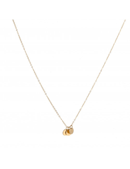 Halsketting 14k Goud | cirkels