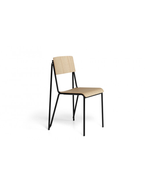 Chair Petit Standard | black/oak