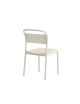 Linear Steel Side Chair | off-white
