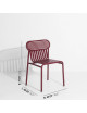 Garden Chair Week-End | burgundy