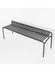 Week-end Garden Bench Without Back | black
