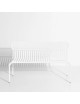 Week-end Garden Bench | white