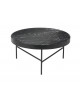 Marmeren salontafel - Large - zwart