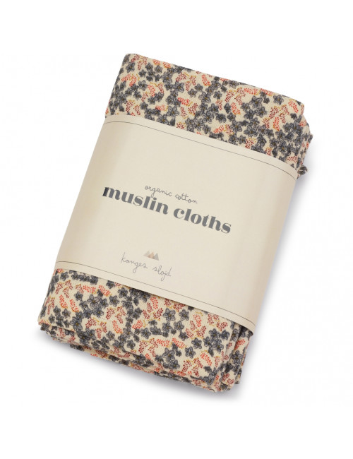 Muslin Cloth (set of 3) | champ bleu