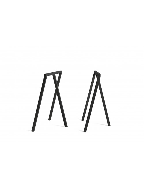 Loop Stand Table Frame (set of 2) H74 | black