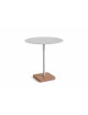 Terrazzo Table | round/sky grey