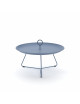 Outdoor Eyelet Tray Table | Ø70 pigeon blue