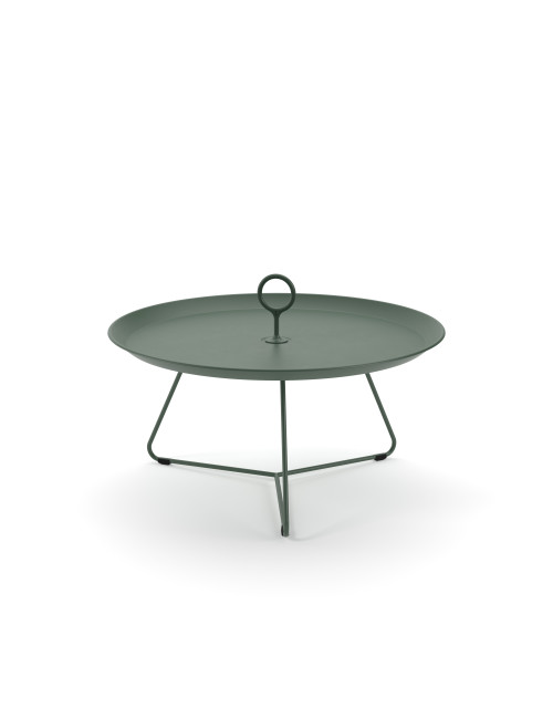 Outdoor Eyelet Tray Table | Ø70 pine green