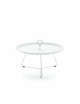 Outdoor Eyelet Tray Table | Ø70 wit