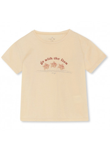 T-Shirt Famo | marzipan
