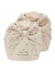 Bambi Bonnet (set van 2) | petales/smoke grey