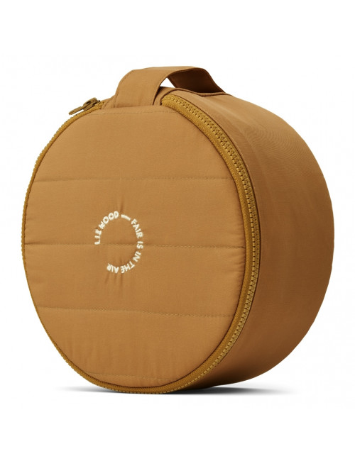 Fawn Quilted Travel Bag | golden caramel