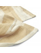 Lewis Muslin Cloth (set of 2) | stripe/safari/sandy