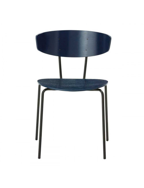 Herman Chair - Dark blue