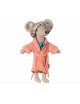 Bathrobe for Mum/Dad Mouse | coral