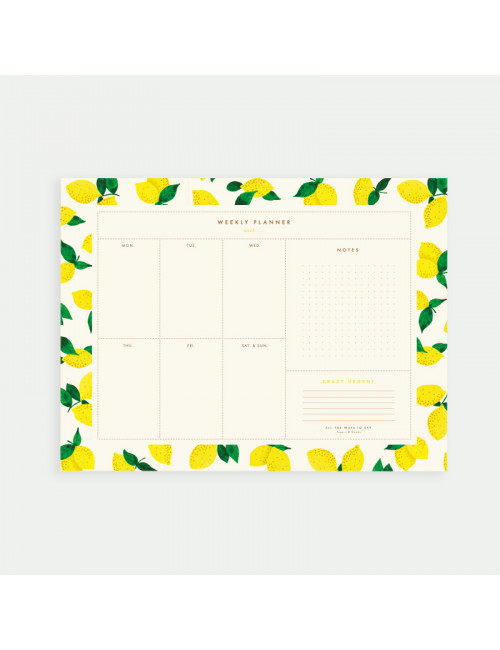 Weekplanner | lemon