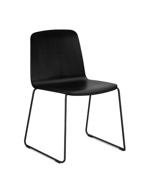 Eetkamerstoel Just Chair - Zwart/Zwart