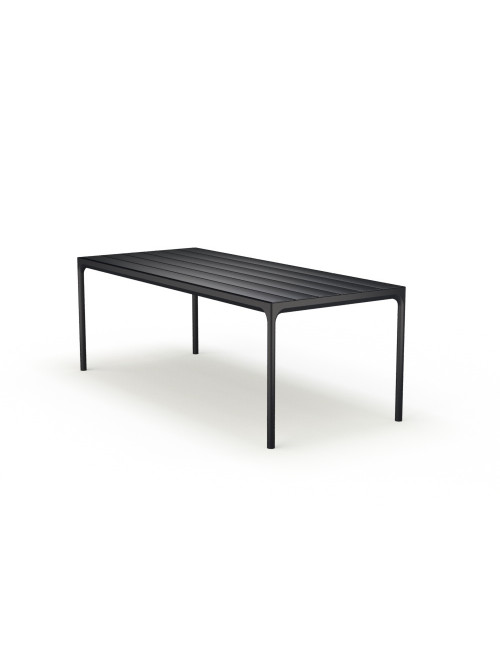 Outdoor Four Table 210x90cm | black