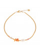 Anklet Coral Beach | gold